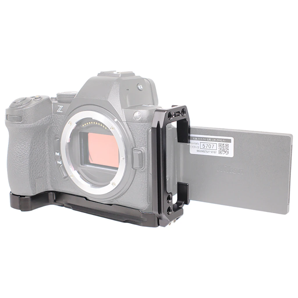 Kamerakäfig für Nikon ZR Z5/Z6/Z7/Z6II/Z7II Kamera-Videorig aus Aluminiumlegierung mit L-Platte zum Schutz der Kameras – Detail 39
