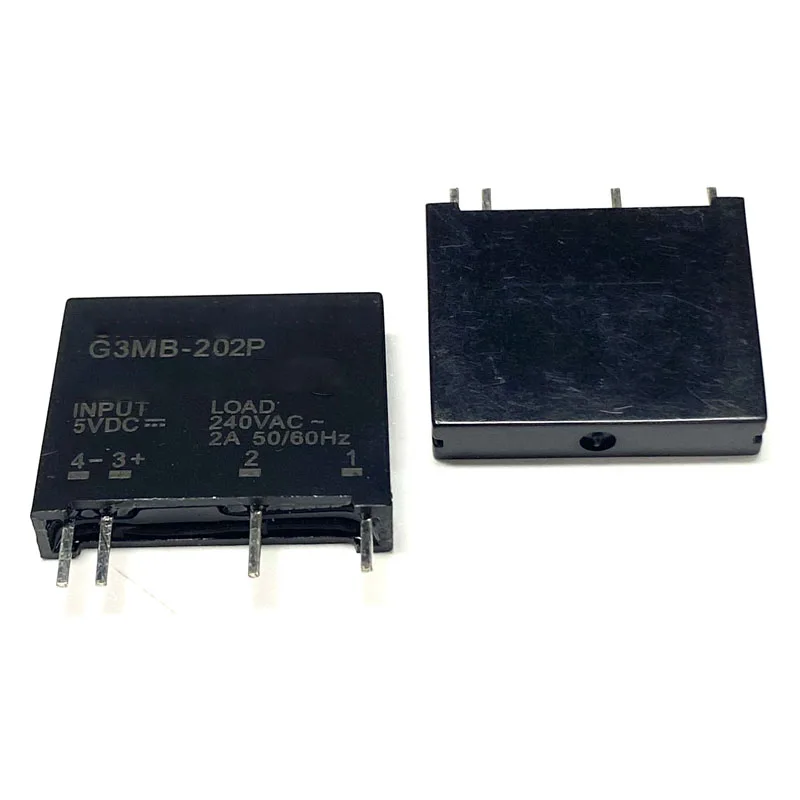 G3MB-202P-5VDC 4-Pin 2A 240VAC Solid State Relay G3MB-202P G3MB 202P DC-AC Relay Module