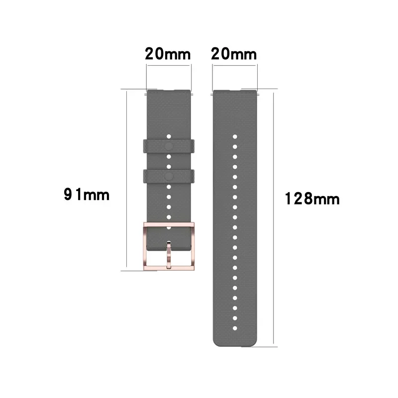 20mm/22mm Silikon band für amazfit gts/2/2e/gts2 mini/gtr 42mm/47mm/gtr2/2e/stratos 2/3 Sport uhr Armband amazfit bip Armband