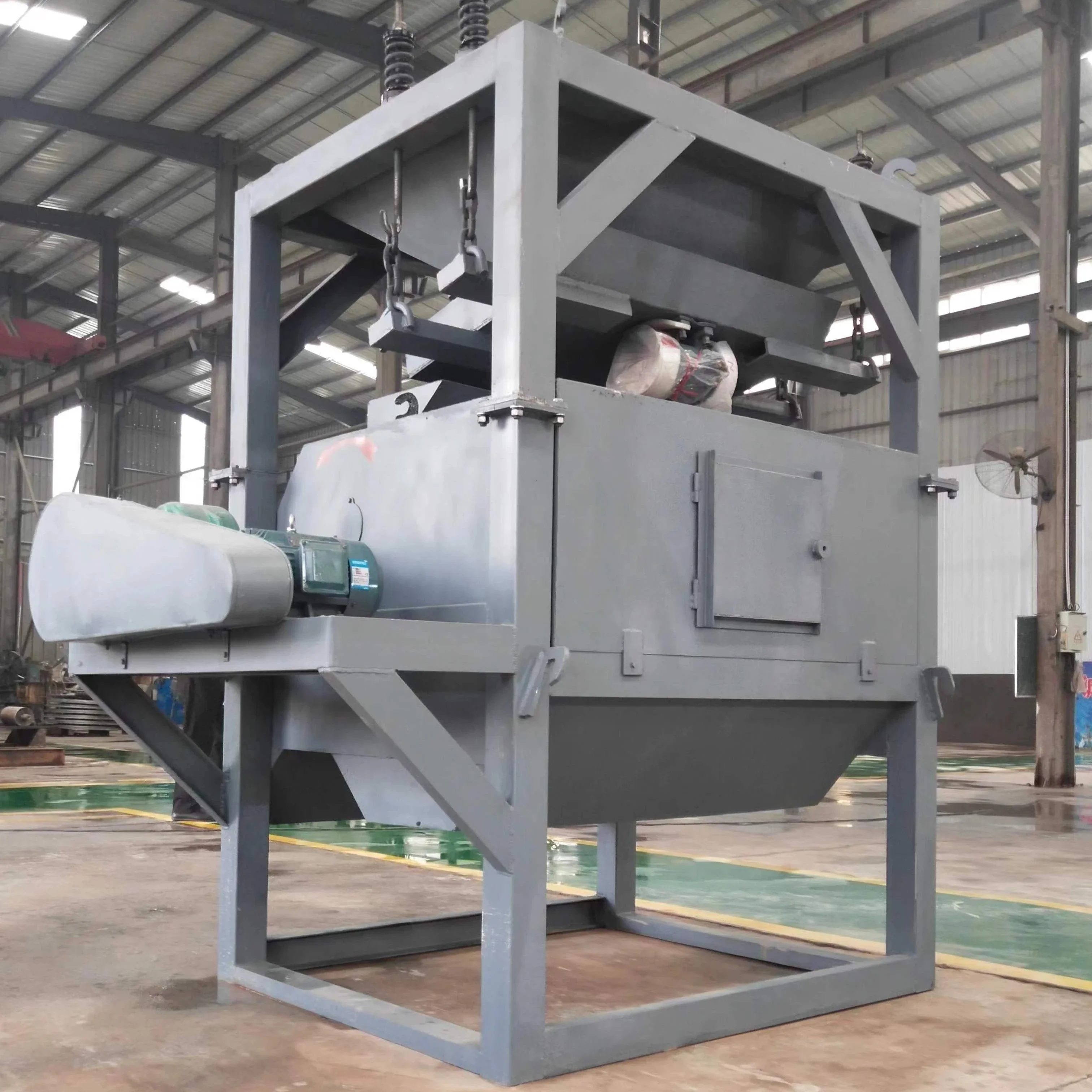 

Factory Price Dry Drum Magnetic Separating Equipment for Iron Ore Magnetic Separator