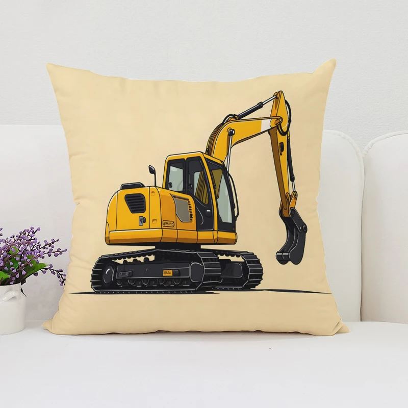 

40x40 наволочка для подушки, проекционный автомобиль, двухсторонняя наволочка для мальчиков, декоративная наволочка для подарочной комнаты