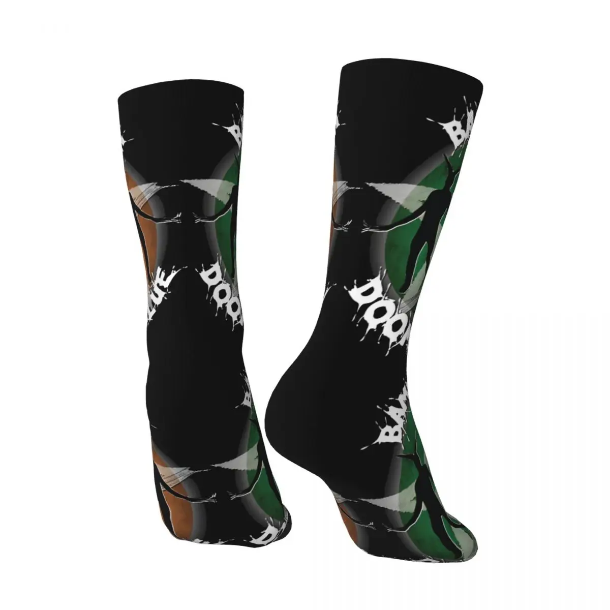 Hip Hop Retro Bambie Thug Ireland Crazy Men's compression Socks Unisex Bambie Thug Harajuku Seamless Printed Funny Novelty