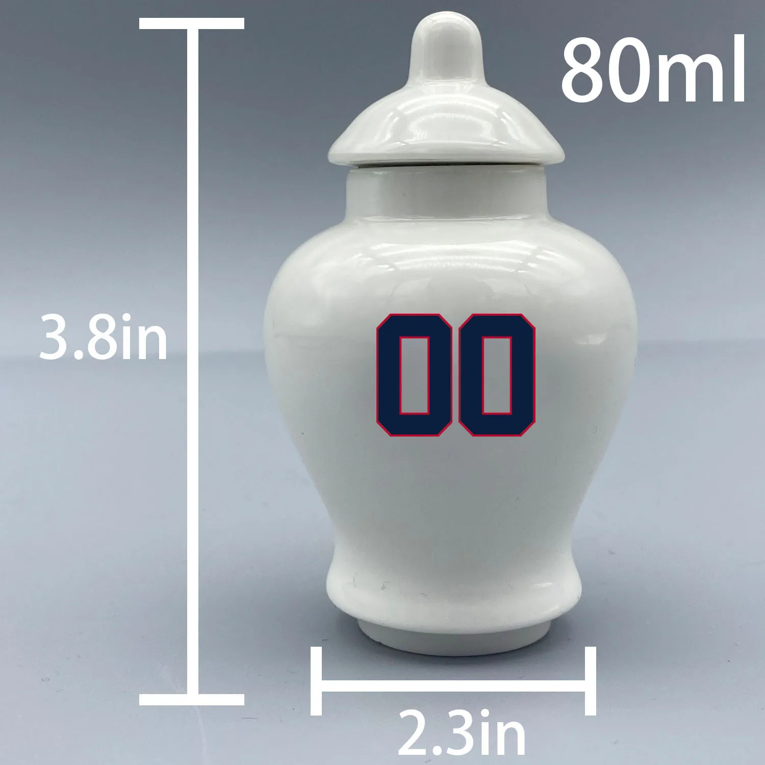 Mini Urn for Washington Nationals Baseball themed.Please send me the customization information - name/date and number on the urn