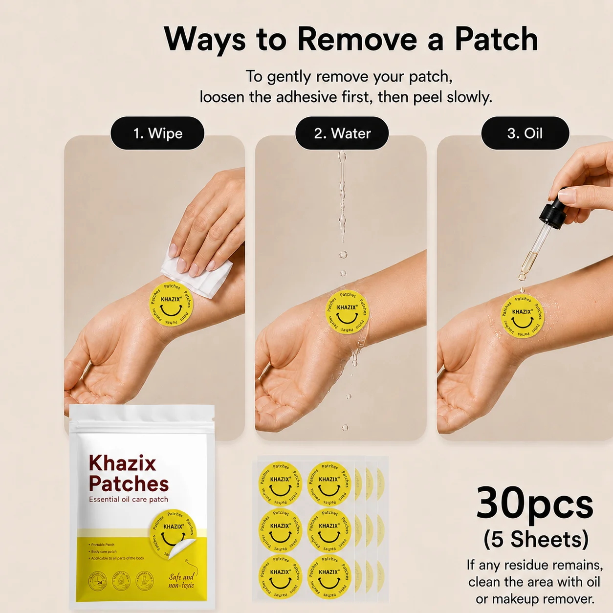 30개 에너지 패치 천연 성분 비건 친화적 데일리 에너 - Skincare The Originote 리뷰 및 가격