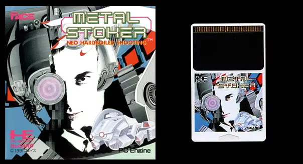 16bits PC Engine HU-CARD : METAL STOKER NEO HARDBOILED SHOOTING ( Japan Version!! )