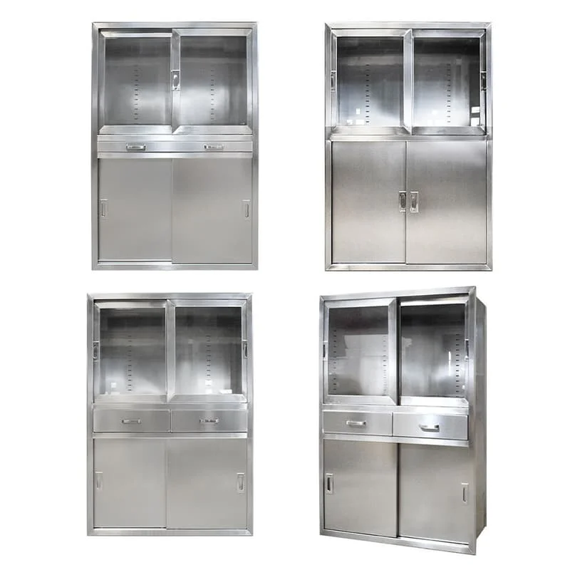 

Медицинский шкаф из нержавеющей стали 304 для хранения оборудования в операционной