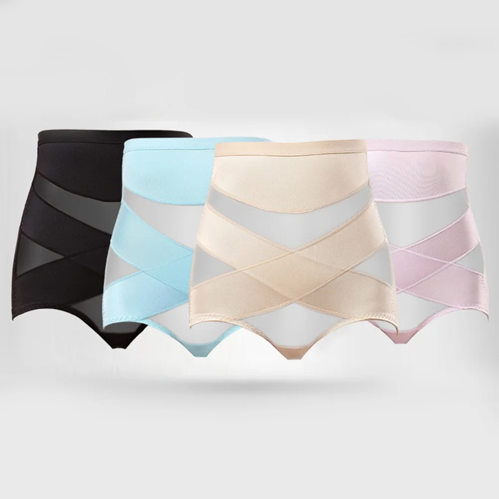 

1pc Postpartum Abdominal Slimming Panties High Waist Tummy Control Shapewear For Women Chinlon Nylon Breathable Fit All