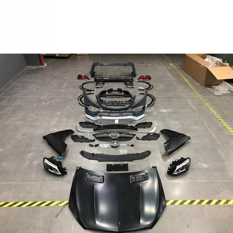 GLE63 W166 OLD to NEW Car Body Kits 2012y~2015year Car Body Parts for ML CLASS Upgrade to GLE CLASS W166