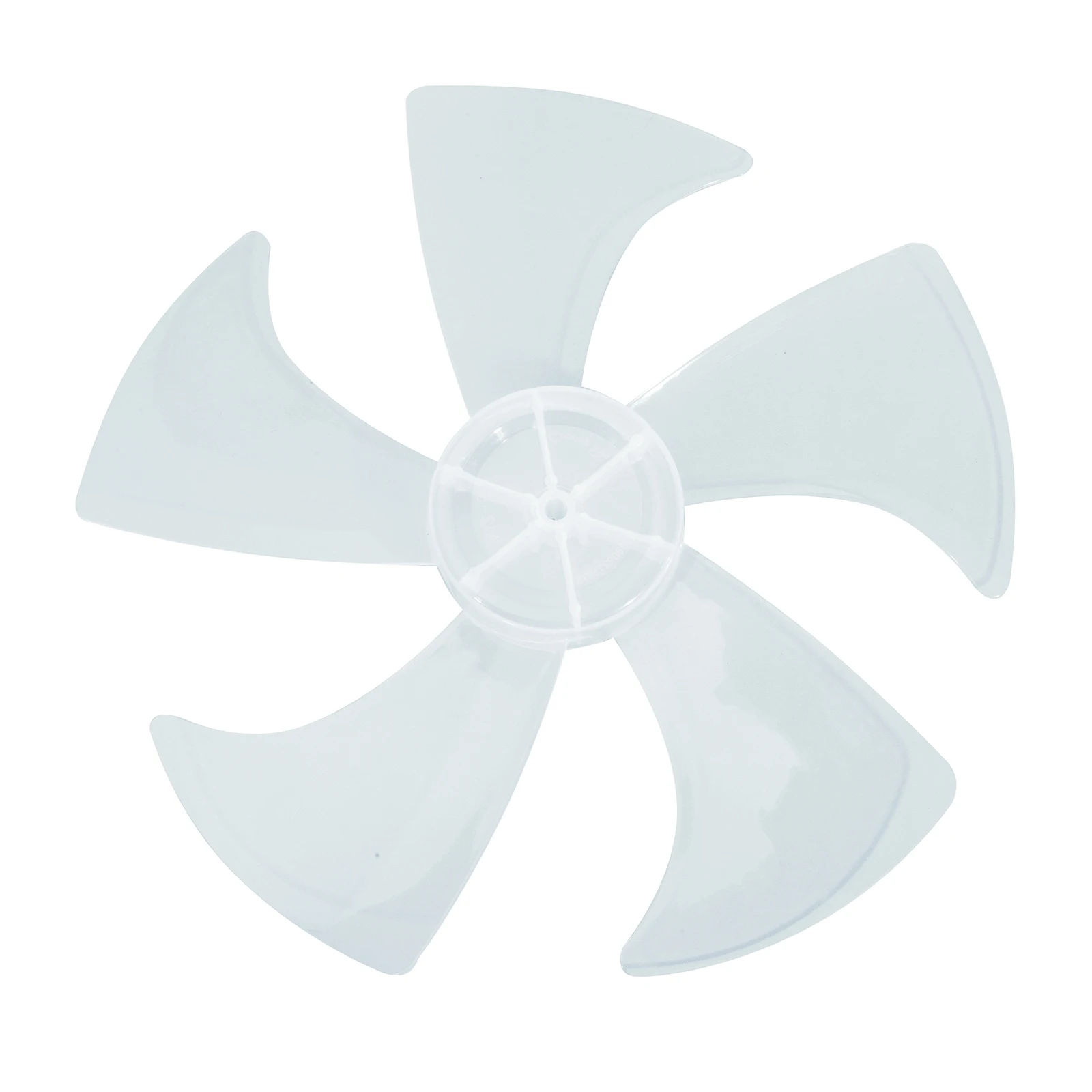 Universal Thicken Plastic Fan Blade with Nut Cover Replacements for Standing Fans Household Fans General Accessories Fan Blades