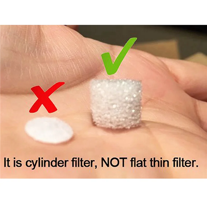 A83G-600 Stuks Vervanging Filter Spons Voor Pore Cleaner Comedondrukker Zuigmachine Accessoires