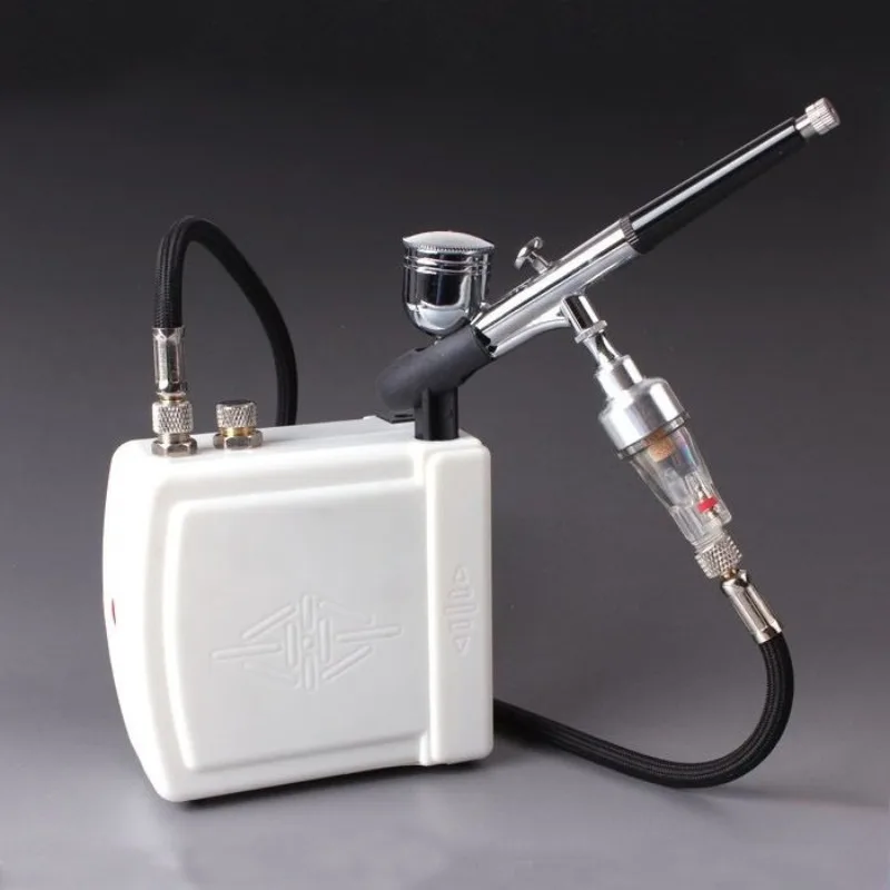 3G model airbrush air pump set model air pump to painting tool coloring turtle painting