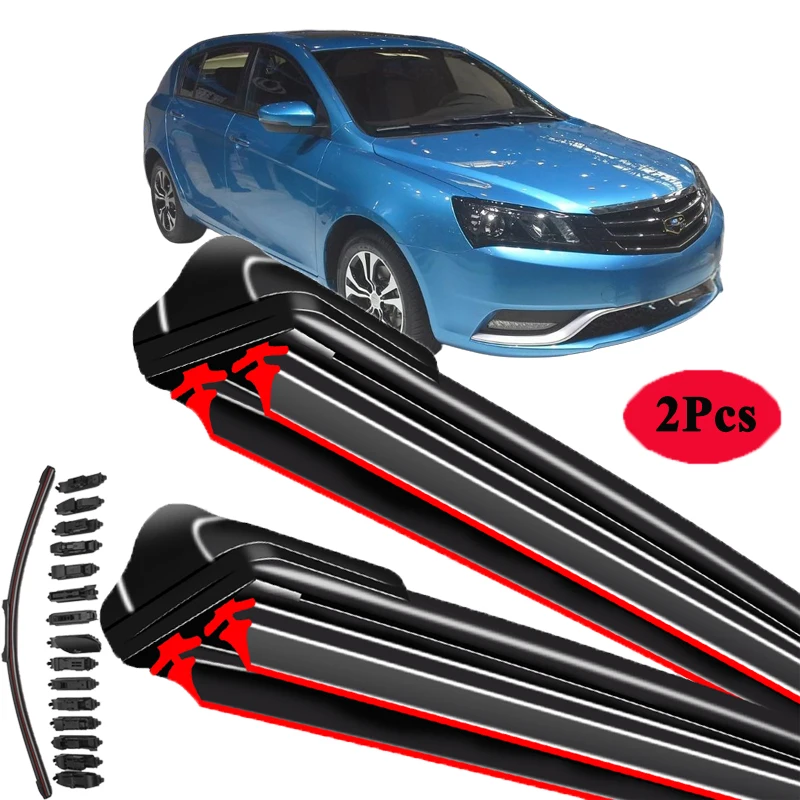 

For Geely Emgrand GT GS EC7 X7 EV 2009-2024 Car Windshield Wiper Blade Front Windscreen Brushes Washer Accessories Cleaning