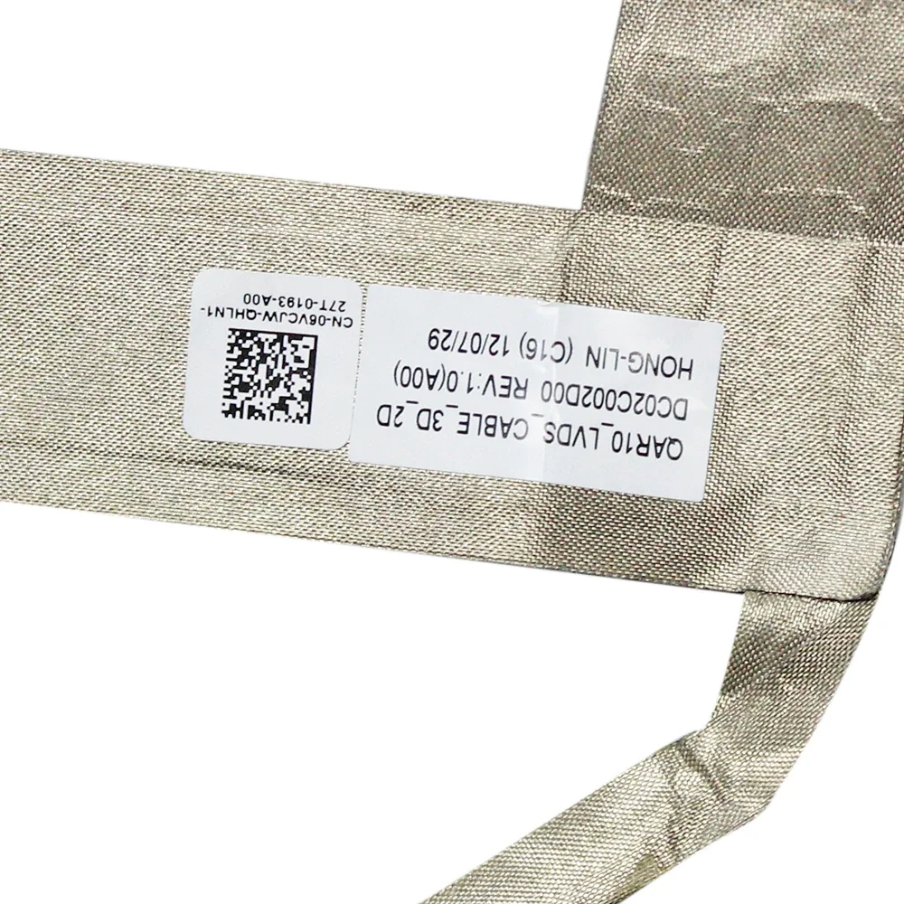 40PIN Für Dell M6700 3D Version DC02C002D00 6VCJW 06VCJW LCD Kabel Bildschirm Draht