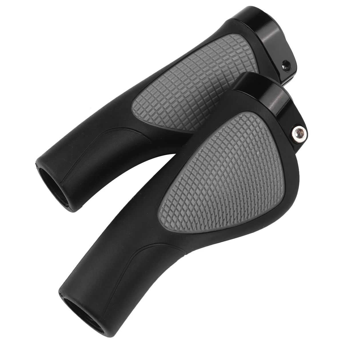 

Bike H Grips Cover Ergonomic Anti Slip Durable Comfortable Black Color Long Distance Riding Palm Protection Bike