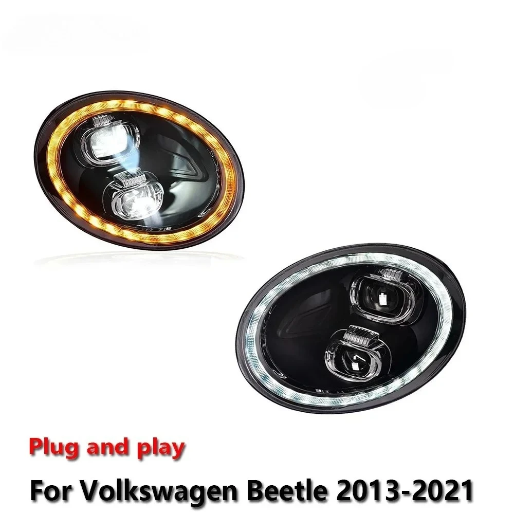 

Светодиодные аксессуары для модернизации фар для VW Beetle 2013-2021: ДХО, стоп-сигнал, указатель поворота, подключение Plug and Play