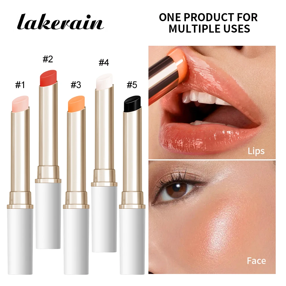 Lakerain Color Changing Lipstick Long Lasting Custom Color Deep Moisturizing Waterproof 4 Shades Available Lip Gloss Makeup
