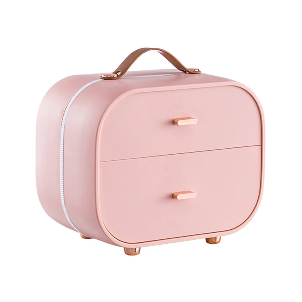 

Plastic Storage Box Jewelry ganizer Lightweight Sealing Performance Makeup Brush Holder Desk Tidy Container Stationary