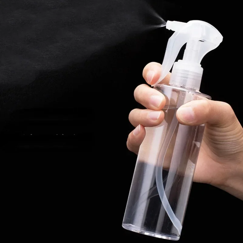 100ml/200ml/250ml/300ml/500ml Empty Spray Bottle Plastic Filling Hand Buckle Pump Sprayer for Alcohol Sterilization Travel Carry