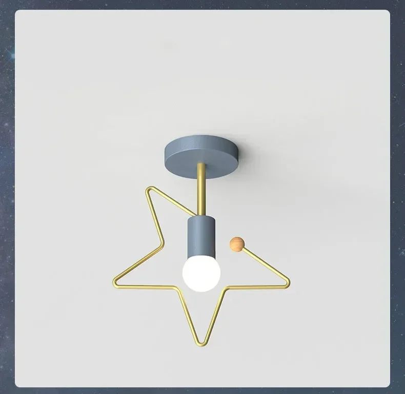 

Свет для коридора, свет для коридора, красный, скандинавский зал, крыльцо, простая современная звезда, гардеробная, лестница, балкон, потолочный светильник