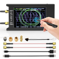 2023 New Updated NanoVNA-H4 4inch Vector Network Analyzer 10k-1.5GHz HF VHF UHF Antenna Analyzer Version 4.3 with SD Card Slot