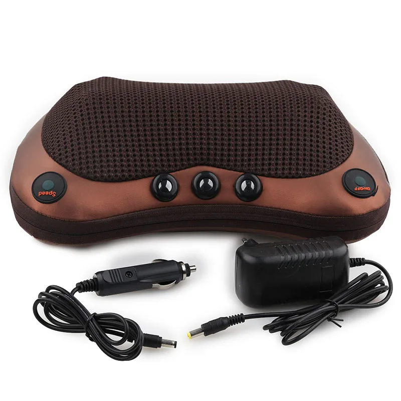 Massage Car Home Head and Neck Massager Electric Multifunctional Massage Pillow Cushion Electric Massager