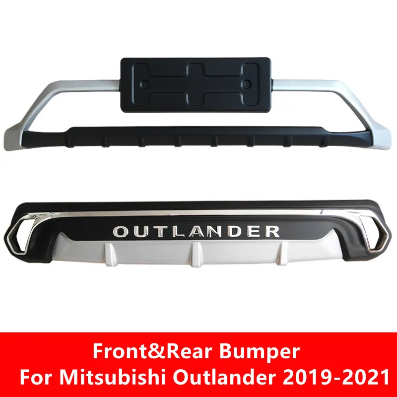 Body Parts Car Front Rear Bumper For Mitsubishi Outlander 2016-2018 2019-2021 Front Splitter Spoiler Bumpers