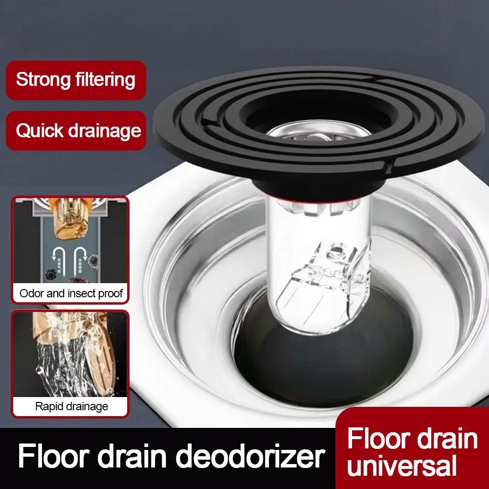 

Anti Odor Floor Drain Core Insect Prevention Removable Drain Cover Seal Stopper Shower Drainer Kitchen Bathroom Accessories