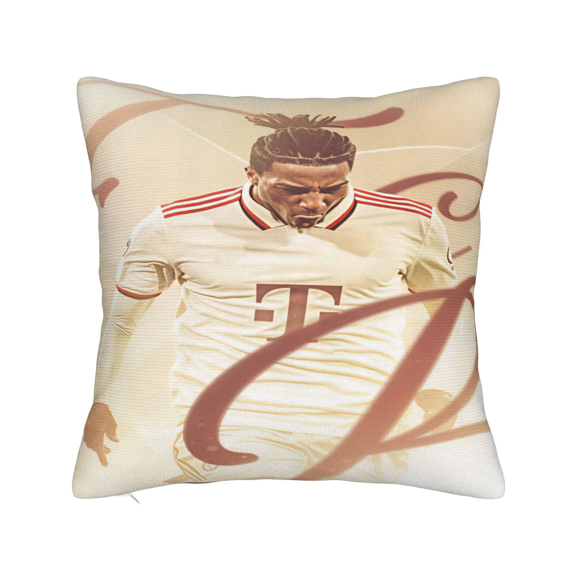 Red Leftfoot Wizard Michael Olise  Pillowcases  Fashion Pillow Case For Couch Sofa Bedroom Soft Pillow Cover