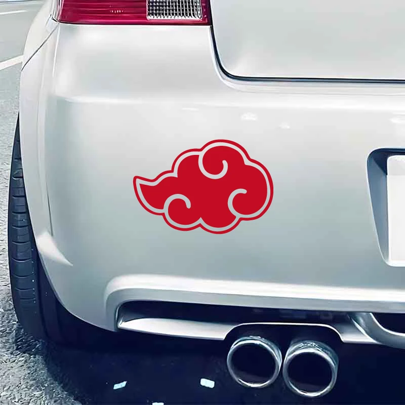 Akatsuki Auspicious Clouds Anime Vinyl Sticker, High Quality Waterproof Decal for Cars, Trucks, Motorcycles and Laptops