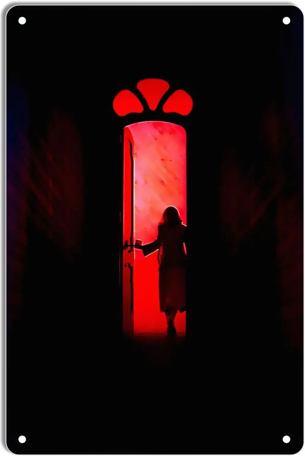 Metal Tin Sign Suspiria Minimal Movie Posters for Home Theater Decor and Retro Wall Art 8x12 Inch