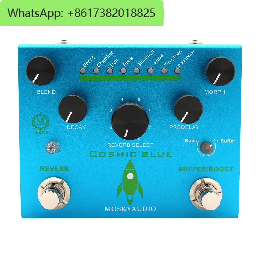 

MOSKYAUDIO COSMIC BLUE instrument guitar effector digital effector digital reverb effect