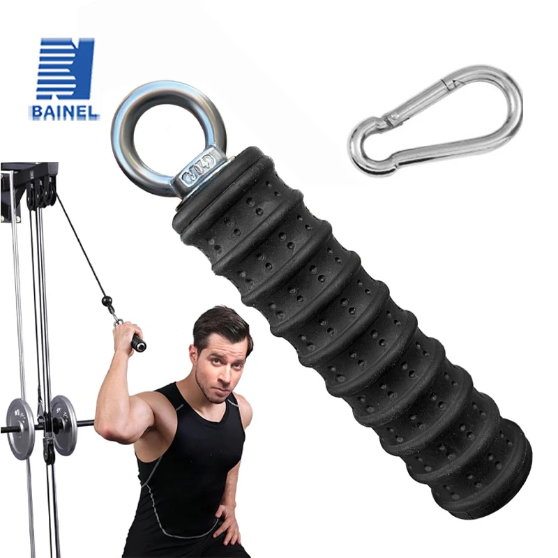 

2 шт. рукоятки для тяги и тренировки трицепсов, с фиксацией на тросовом тренажере, для фитнеса рук