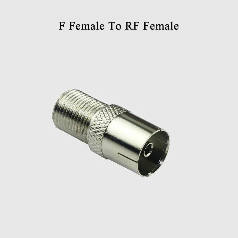 F 타입 RF 수-암 플러그 동축 커넥터, TV AV 컨버터 헤드용 디지털 케이블 터미널, 유선 텔레비전 어댑터, 5 개