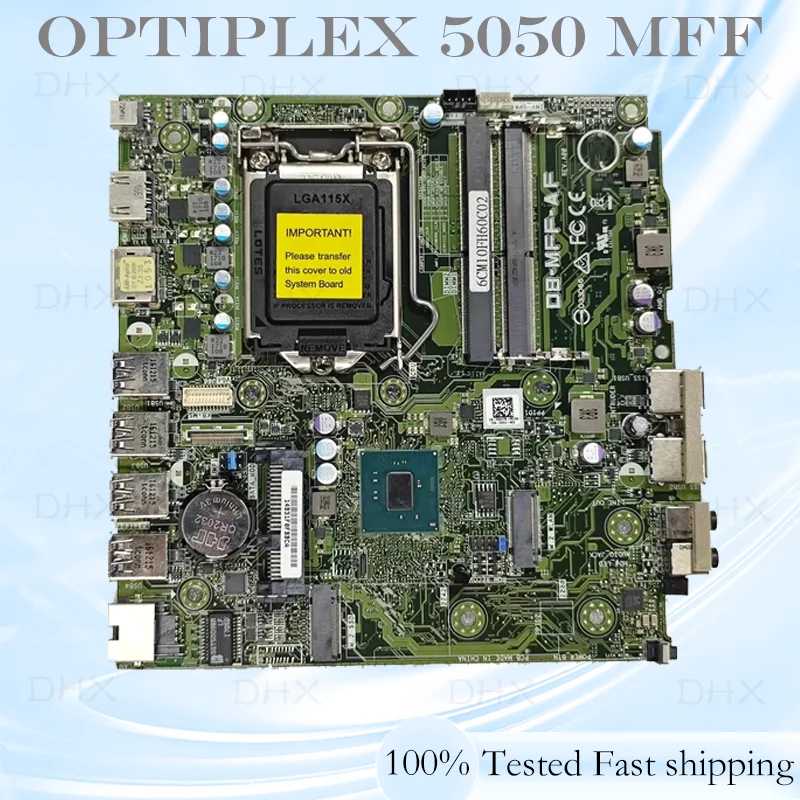 For DEll Optiplex 5050 MFF Motherboard D8-MFF-AF CN-0782GW 782GW 0782GW Mainboard 100% Tested OK Fully Work