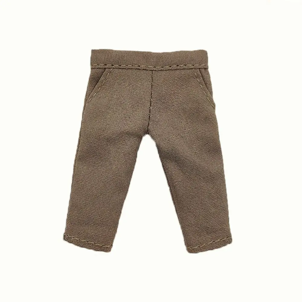 High Quality Fashion Clothes Cute Mini Jeans Pants Denim Trousers for 1/11 OB11/Obitsu11Dolls/1/12Bjd Accessories