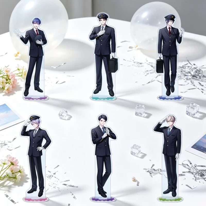 Lovely Products BREAK MY CASE Anime Game New Acrylic Standing Sign Board Keychain Taiga Tsukimoto,Yuzuru Jrose Mao Ukyo 15CM