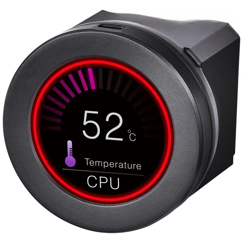 Memory integrated water-cooled dual-screen high-pressure fan custom display