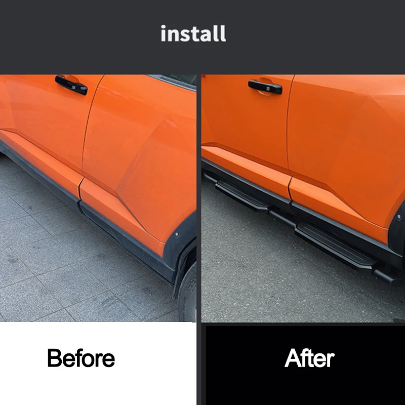 2PCS For Great Wall GWM Haval H7 2024+ Fixed Side Step Running Boards Pedal