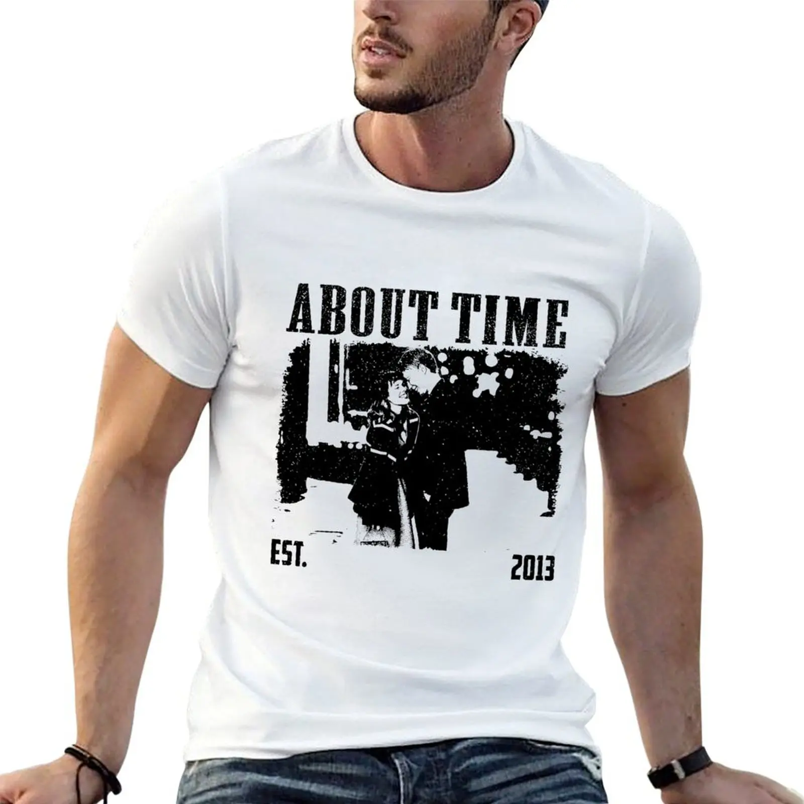 

About Time Movie T-Shirt printed t shirts for man anime tshirt T-Shirt