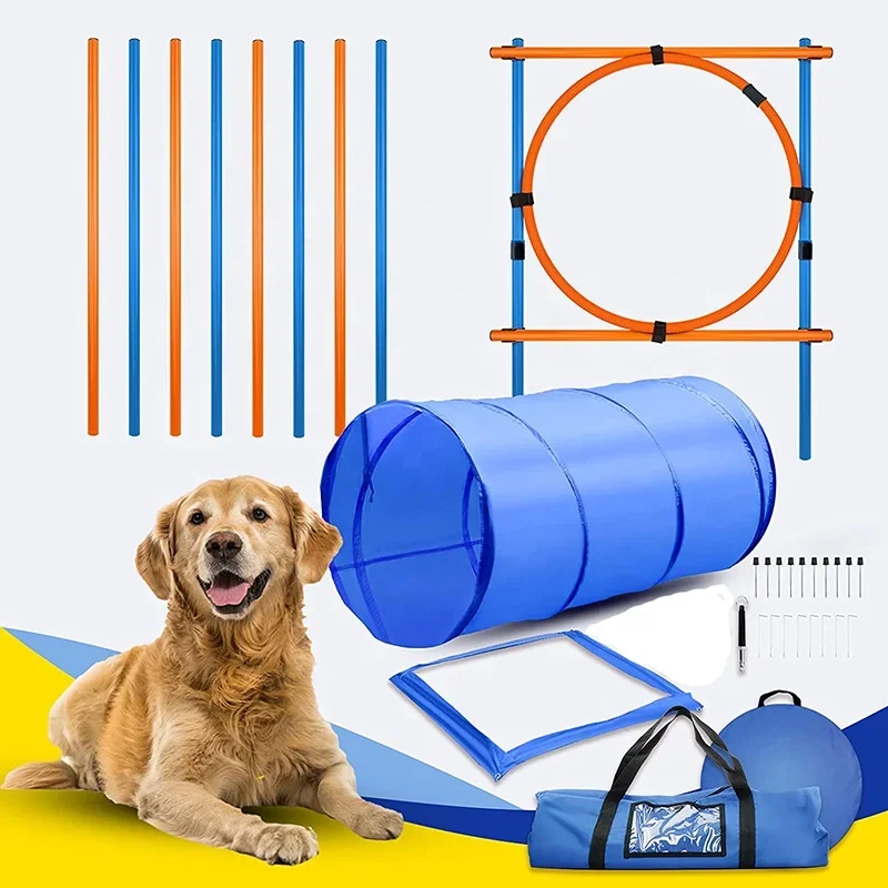 Dog Agility Training Kit Fun Dog Pet Toys Outdoor Training Equipment