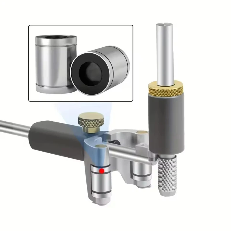 Marking Gauge Machine Wheel Multifunctional Woodworking Scribe Tool Parallel Scriber Sliding Mark Scraper Adjustable Scriber