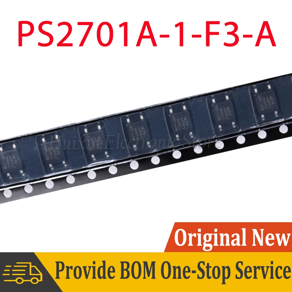 

2-10pcs PS2701A-1-F3-A PS2701A R701A NEC2701 PS2701 701A SOP-4 SOP4 Optocoupler Transistor Output IC Chip New Original