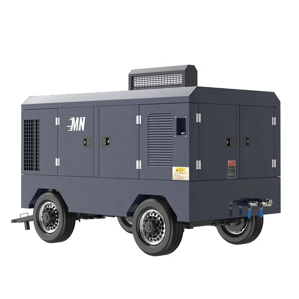 300cfm 500cfm 800cfm 10bar 20bar 30bar Coal Bed Methane Market Use diesel Industrial air Compressor Mobile