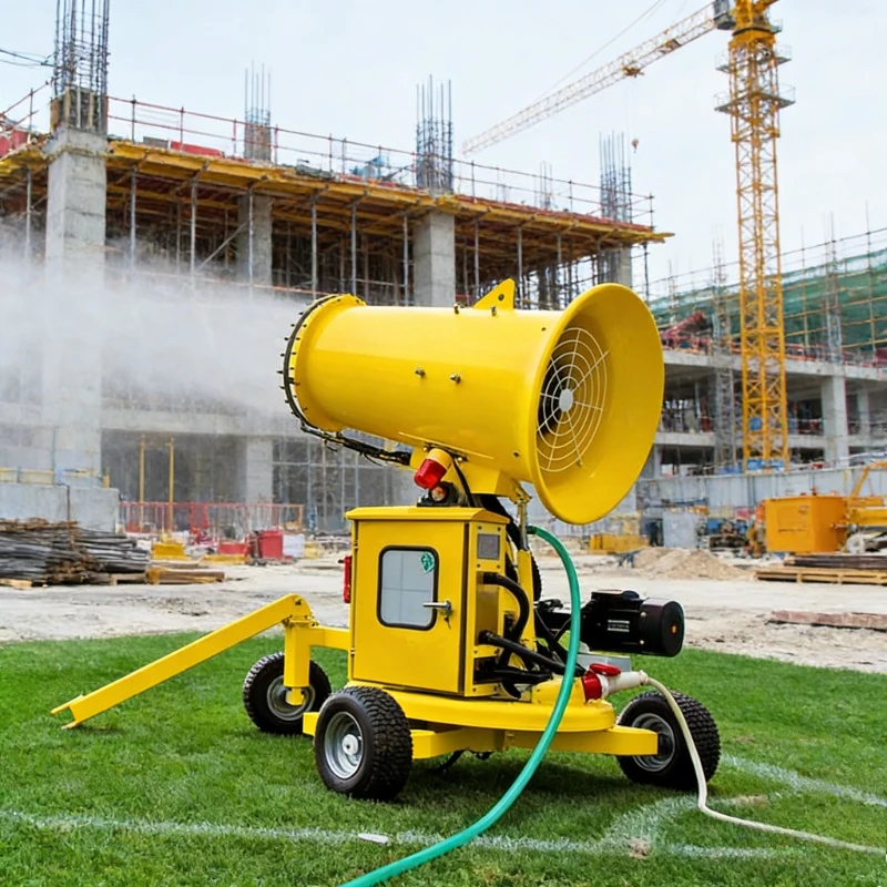 

High Pressure Water Misting Sprayer for Solving Dust Pollution Mobile Fog Cannon With CE Certificate mist cannon customized