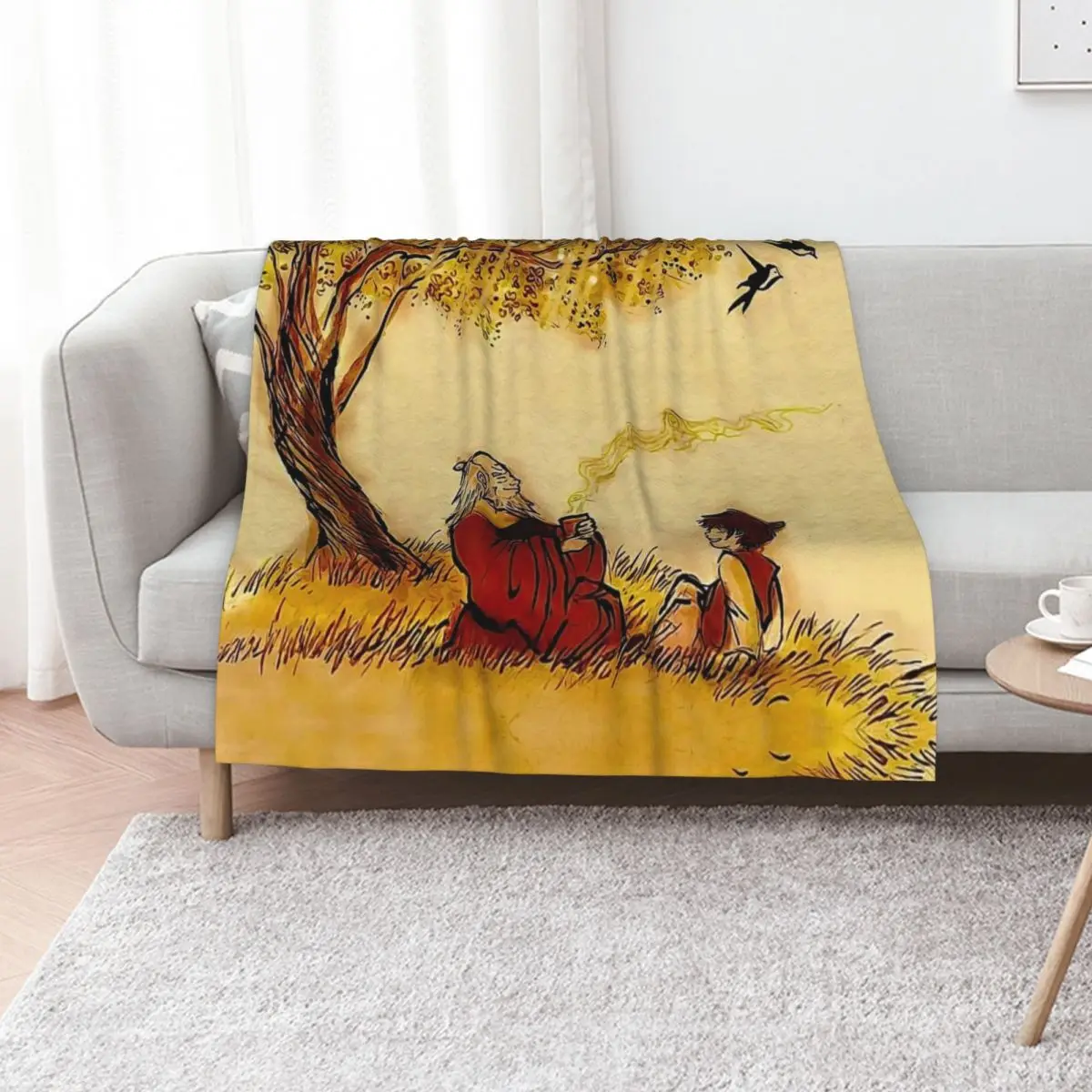 

iroh's tea Throw Blanket funny gift For Decorative Sofa Decorative Beds Tourist Blankets
