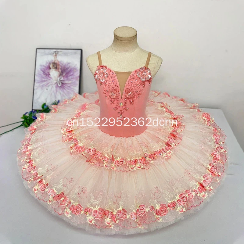 

Sleeping Beauty Fairy Doll Pakita Show Group Dance Competition Show Tutu Dance Skirt Children