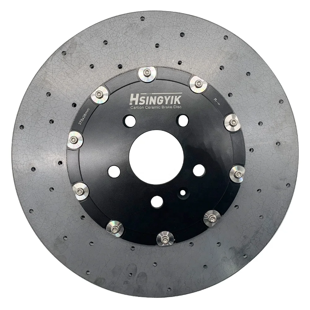 Hsingyik CCB High Performance 420*40 Front Brake Disc For Audi A8 S8 Quattro Q7 Q8 Carbon Ceramic Brake 4M0615301BH 4M0615301BS