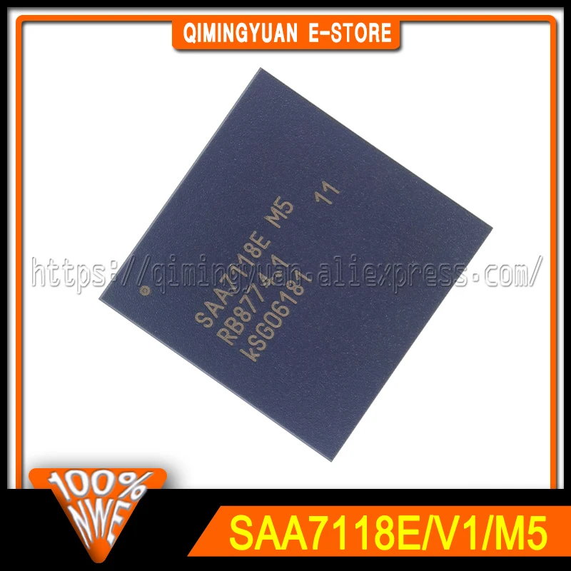 1 ~ 20 قطعة/الوحدة SAA7118E V1 M5 SAA7118E/V1/M5 BGA-156 رقاقة فك الفيديو متعددة المعايير 100% جديد الأصلي في المخزون #2