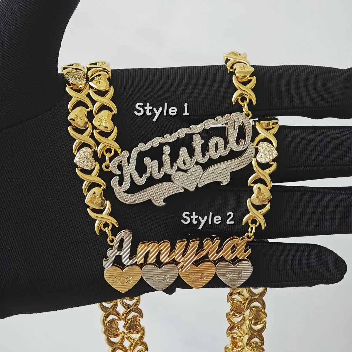

Customized Stainless Steel Necklace With 3D Nameplate Fashionable Jewelry Personalized Name Birthday Gift Christmas Gift