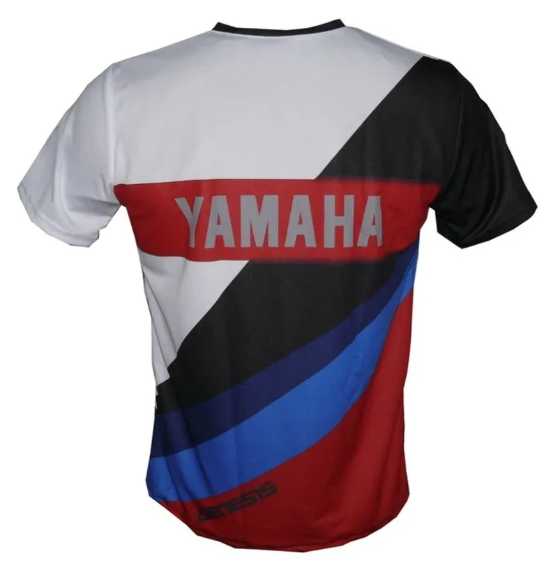 2026 Summer Hot Selling Yamaha 3D Color Blocked Sports Short Sleeved Men and Women Fashion Trend Leisure Cycling Sweatshirt